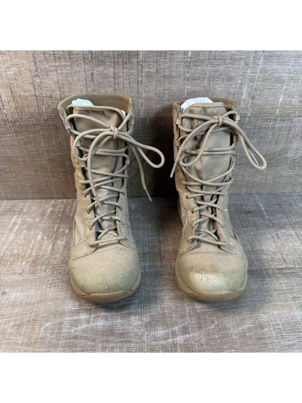 Danner Tachyon 8" Tan 50130 Lightweight Suede Hiking Work Boots Men's 4 EE